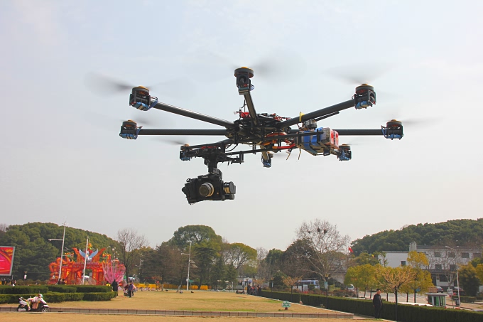 云都八軸無人機